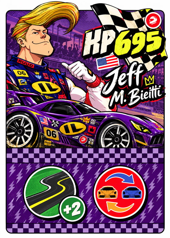 Carta de Jeff M. Bieltti, Estados Unidos, HP 695