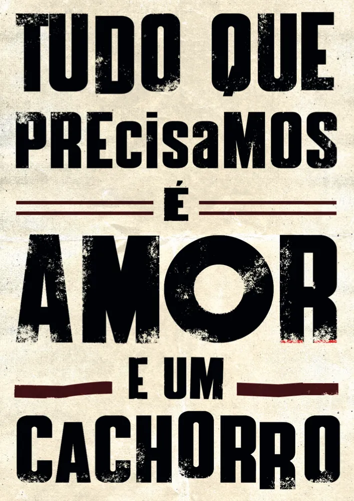 Lambe: Tudo que precisamos é amor e um cachorro