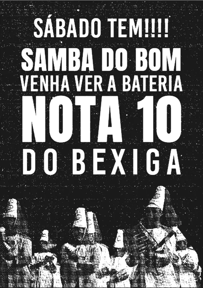 Lambe: Sábado tem samba do bom, venha ver a bateria nota 10 do Bexiga