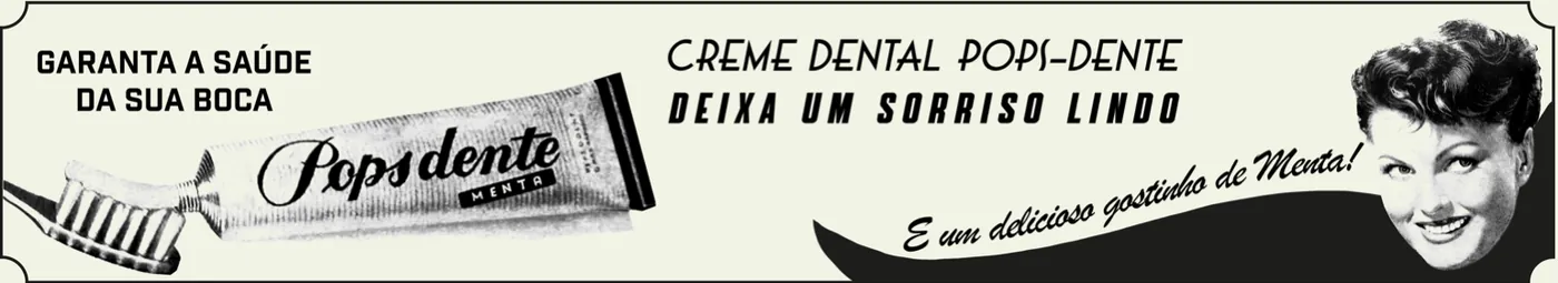 Outdoor do creme dental Pops-dente: deixa um sorriso lindo